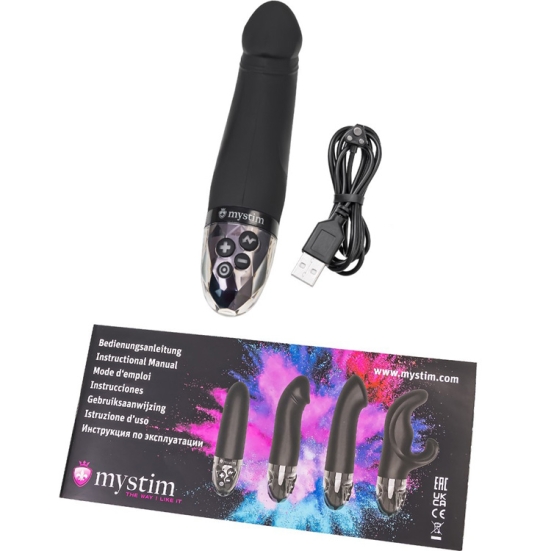 Вибратор с электростимуляцией Mystim Real Deal Neal