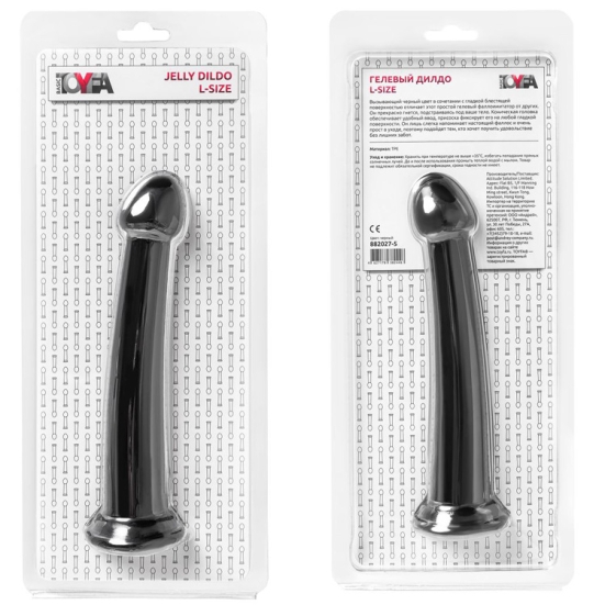 Фаллос ToyFa Jelly Dildo L