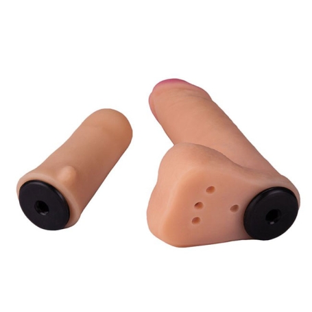 Страпон Lovetoy Woman Strap 6" - 2 насадки