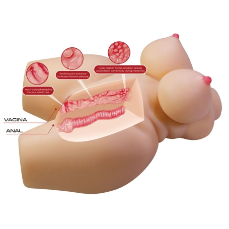 Мастурбатор-торс Grace Crazy Bull