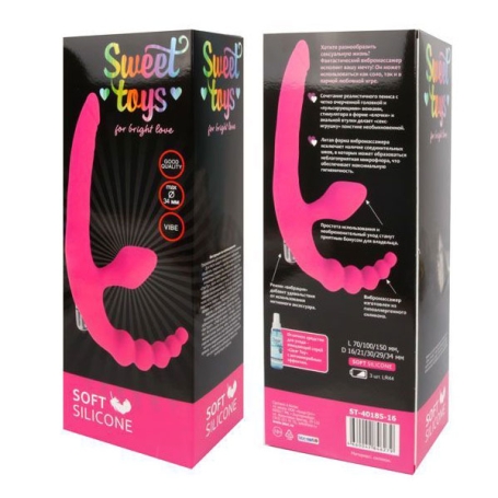 Страпон безремневой Sweet Toys - с вибрацией