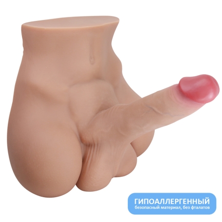 Мастурбатор-анус с фаллосом Rhyne Crazy Bull